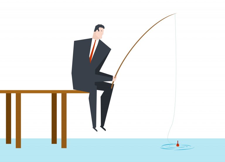Fishing for clients